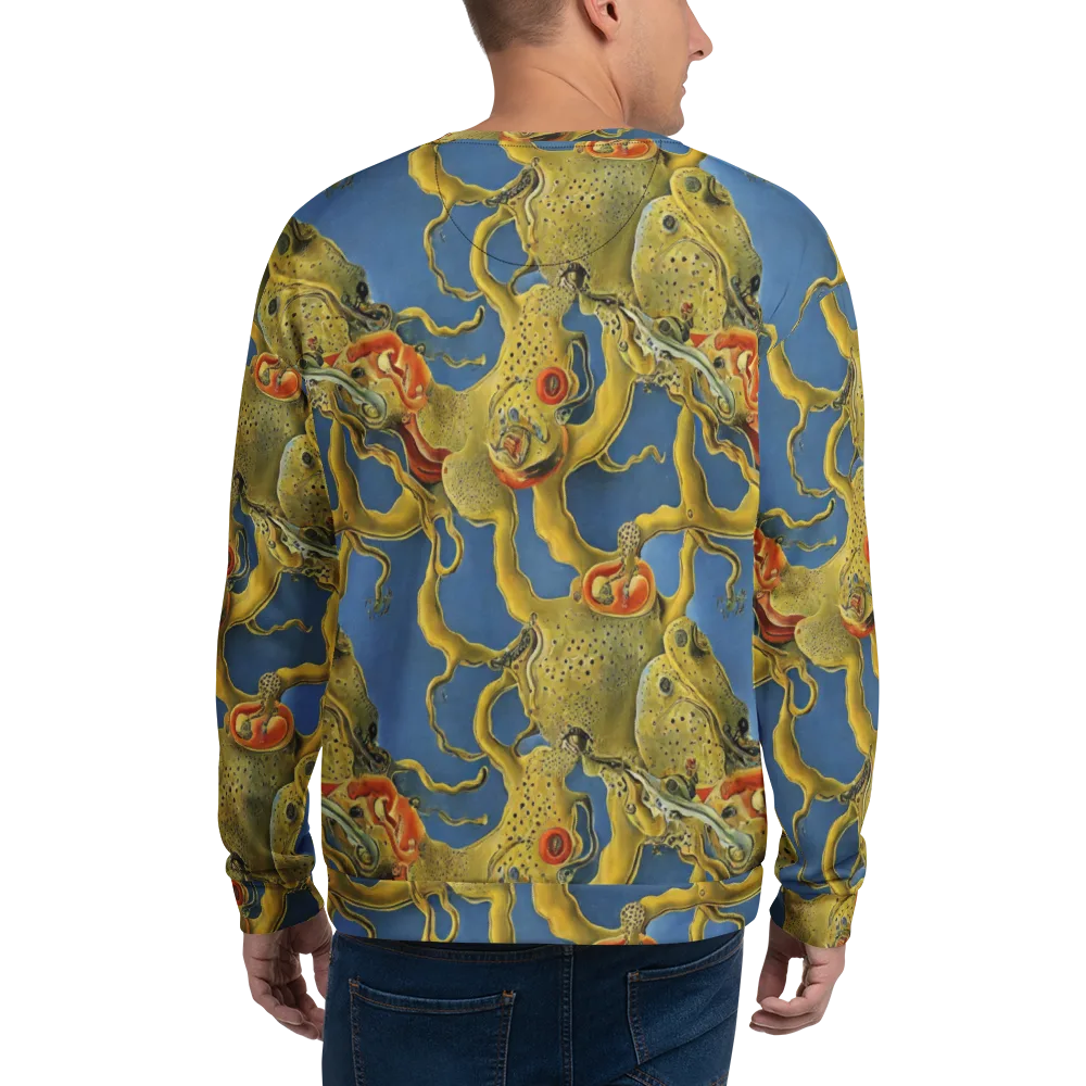 Golden Medusa on Sweatshirt — Back