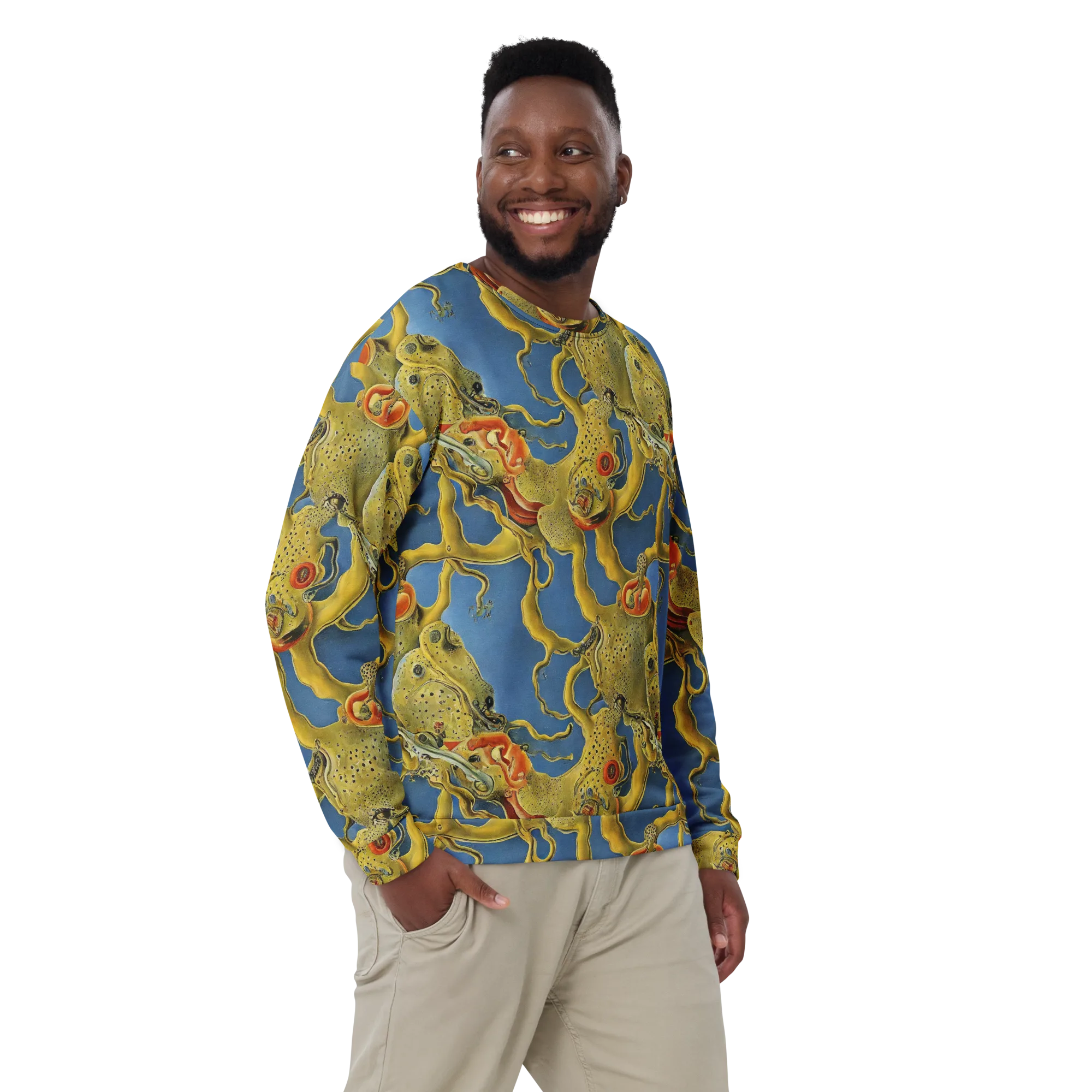 Golden Medusa on Sweatshirt — Front