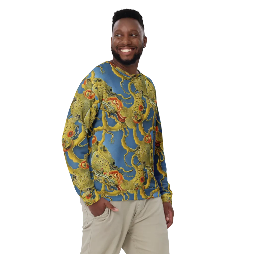 Golden Medusa on Sweatshirt — Front