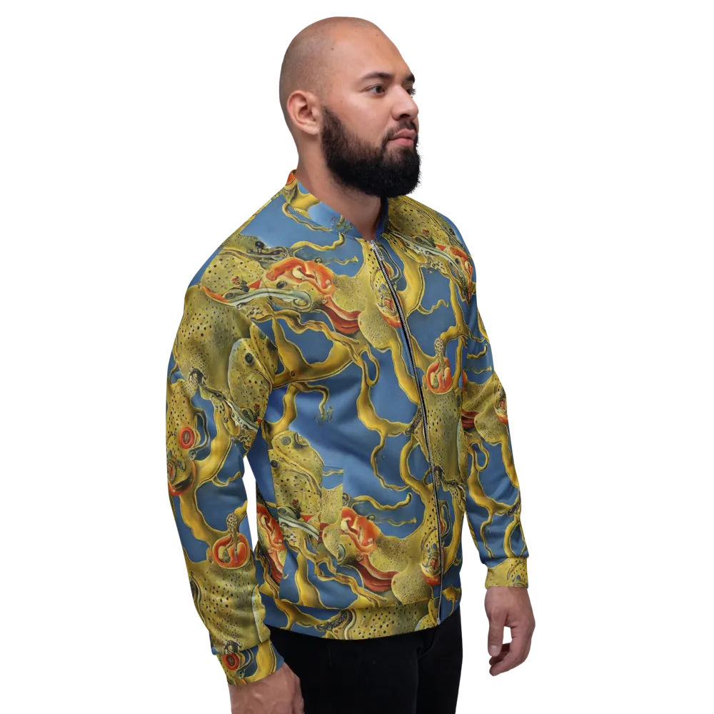 Golden Medusa on Bomber Jacket — Right