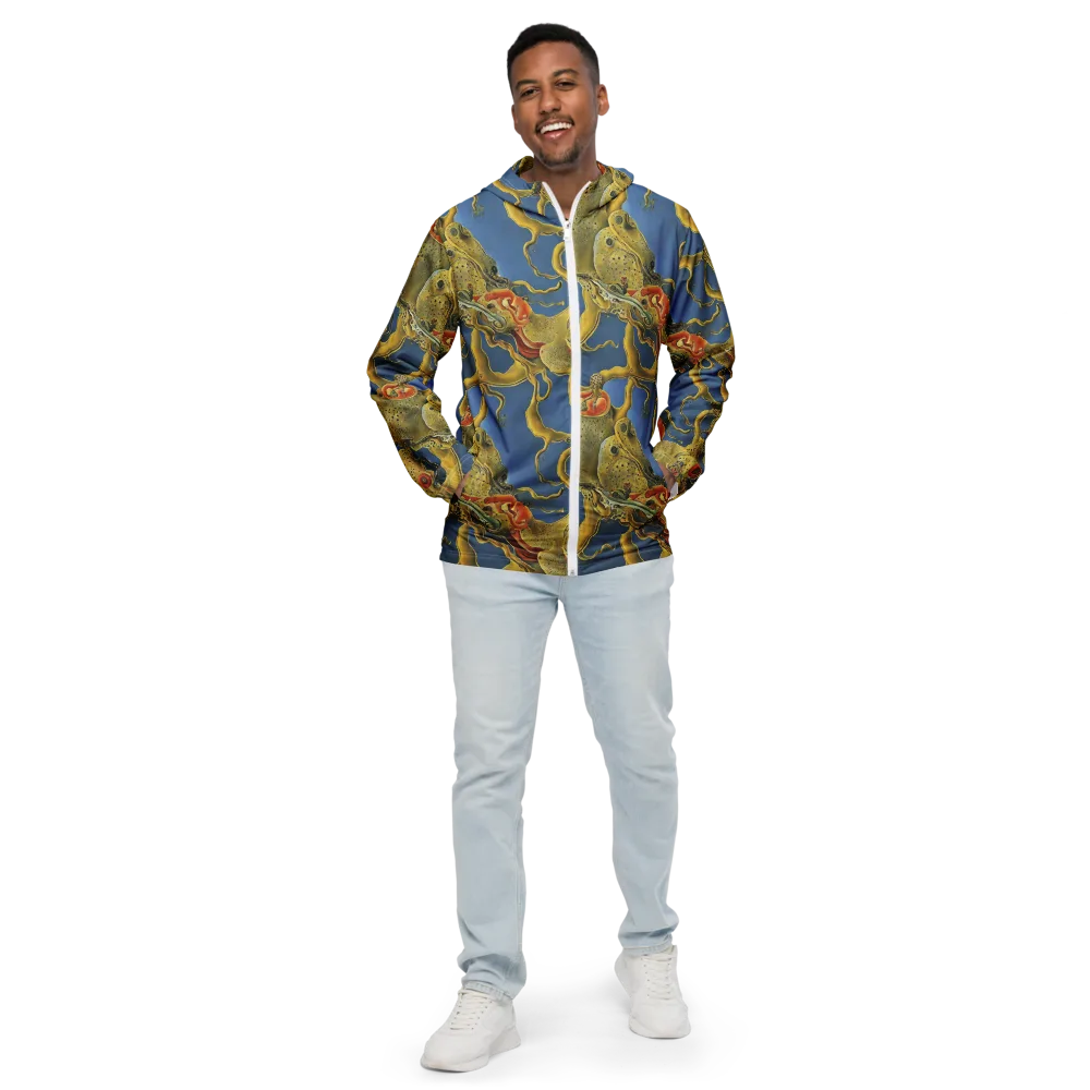 Golden Medusa on Men's Windbreaker — Front