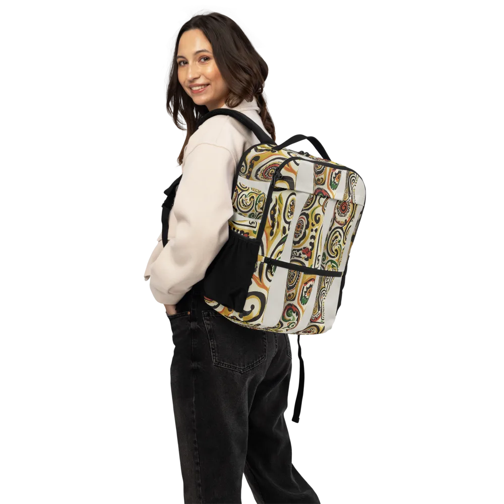 Persian Current on Utility Backpack — Back