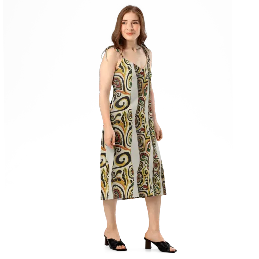 Persian Current on a Slip Dress
