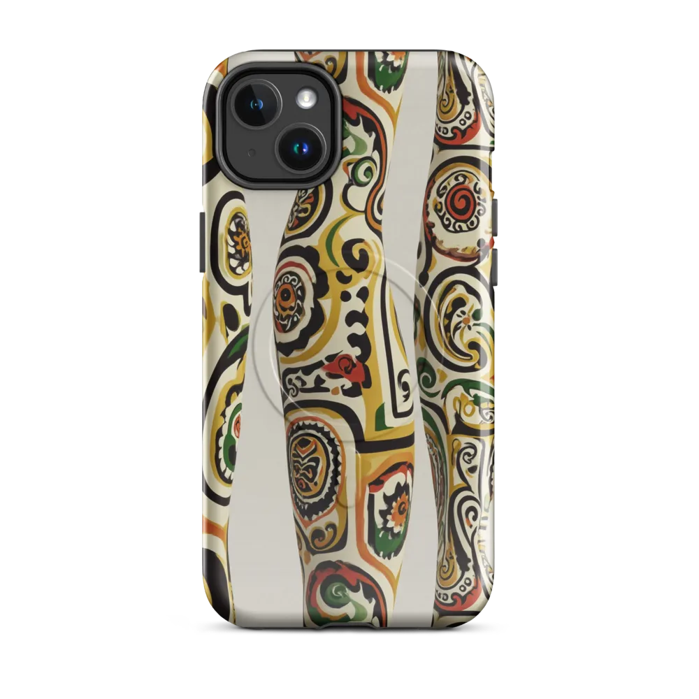 Persian Current on MagSafe Tough Case for iPhone® — Front
