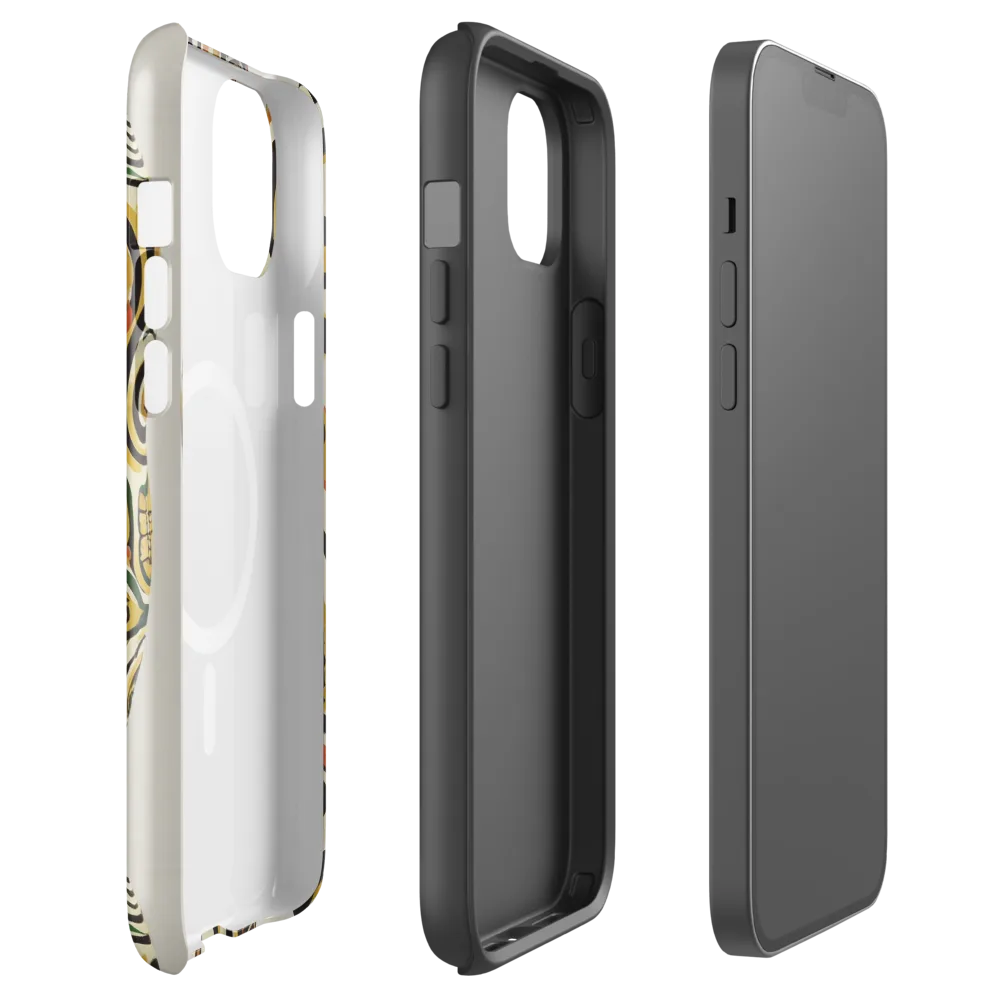 Persian Current on MagSafe Tough Case for iPhone® — Front