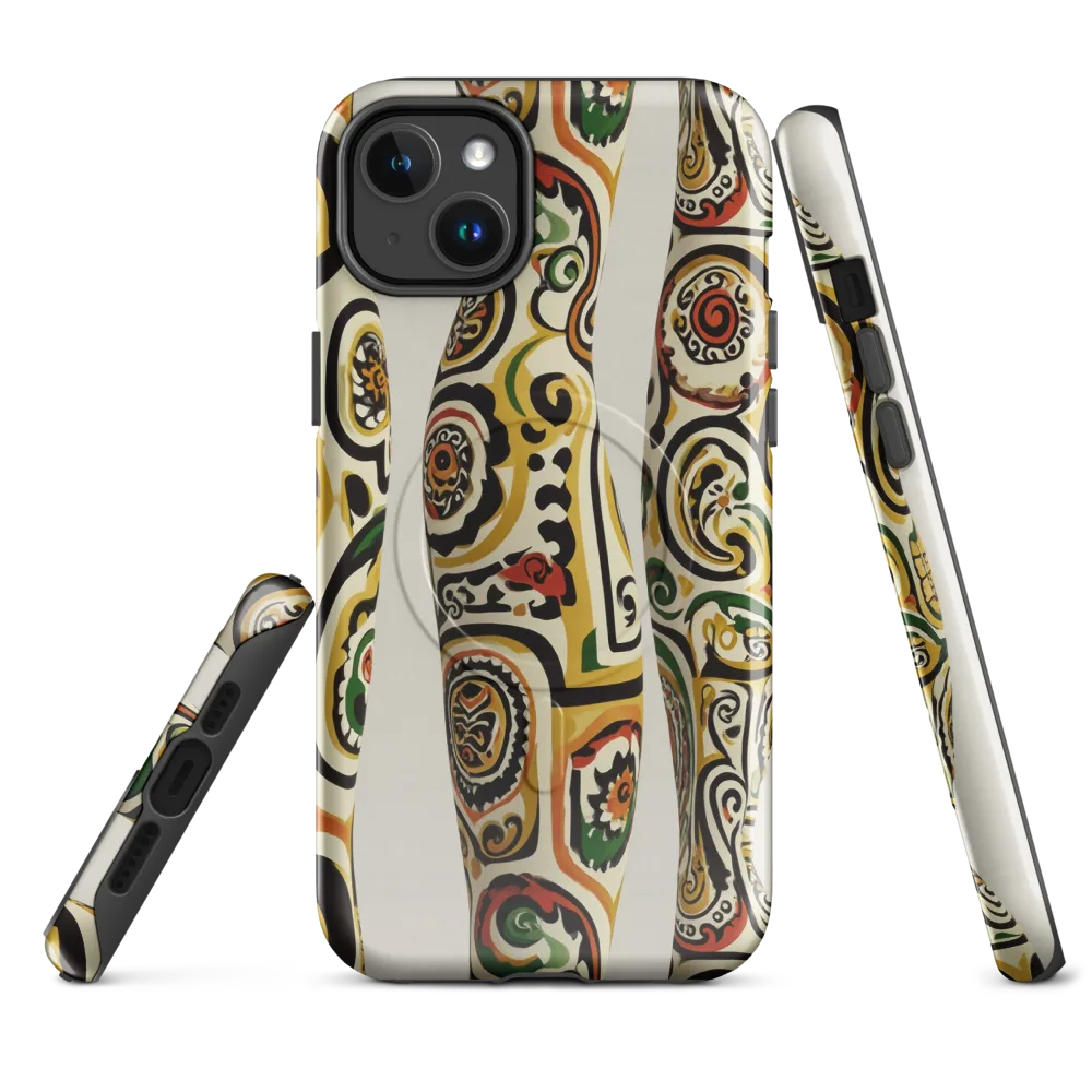 Persian Current on MagSafe Tough Case for iPhone® — Front