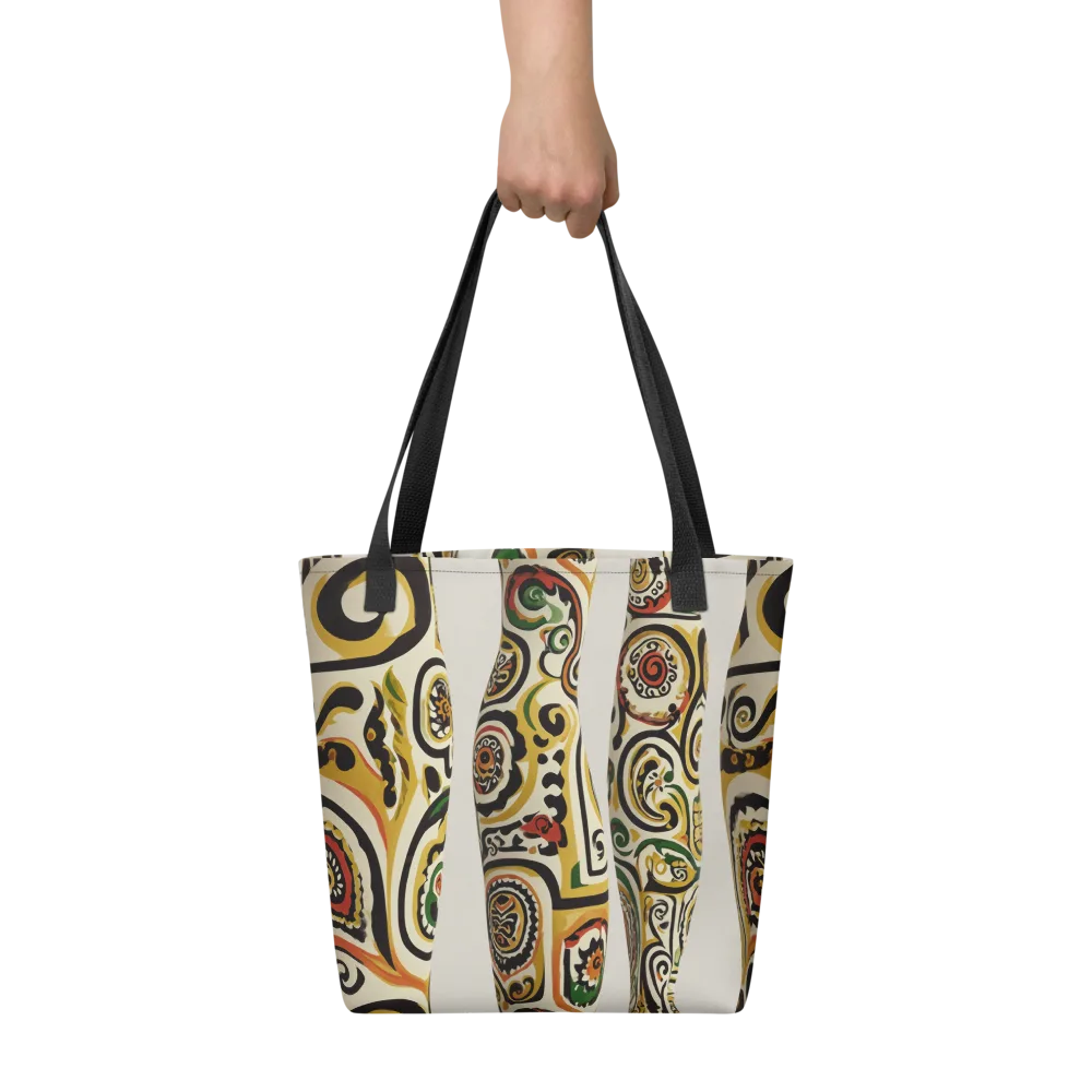 Persian Current on Tote Bag — Front