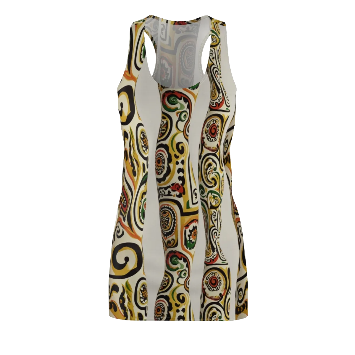 Persian Current on Racerback Dress — Front