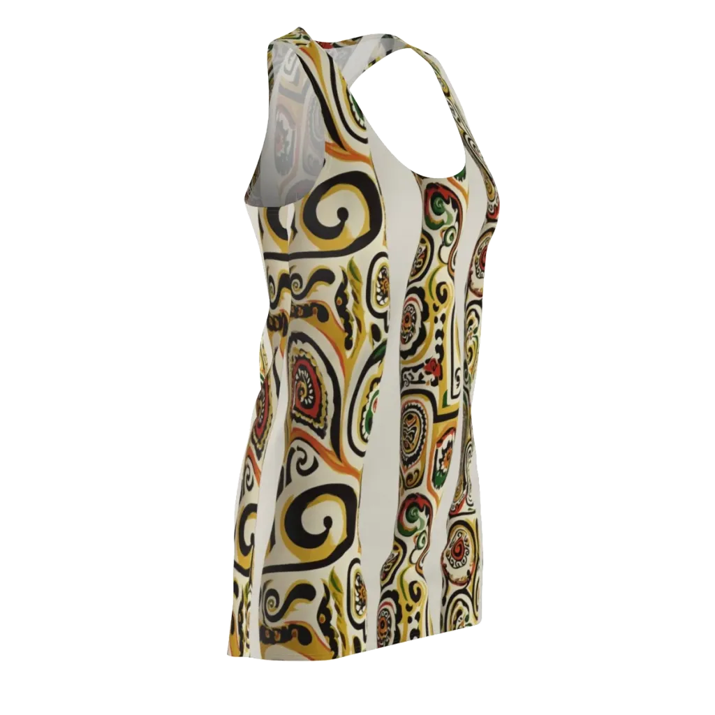 Persian Current on Racerback Dress — Front Side