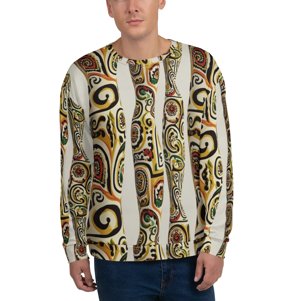Persian Current on Sweatshirt — Front