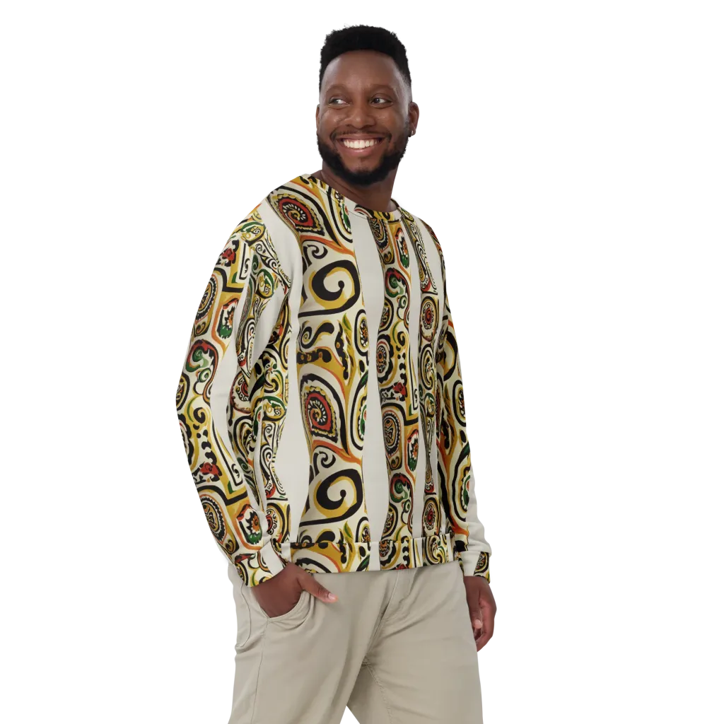Persian Current on Sweatshirt — Front