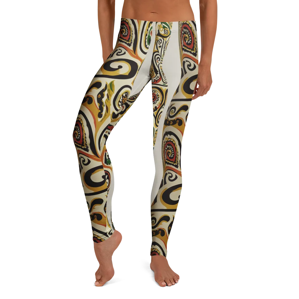 Persian Current on Leggings — Front