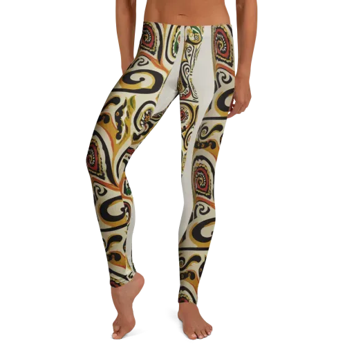 Persian Current on a Leggings