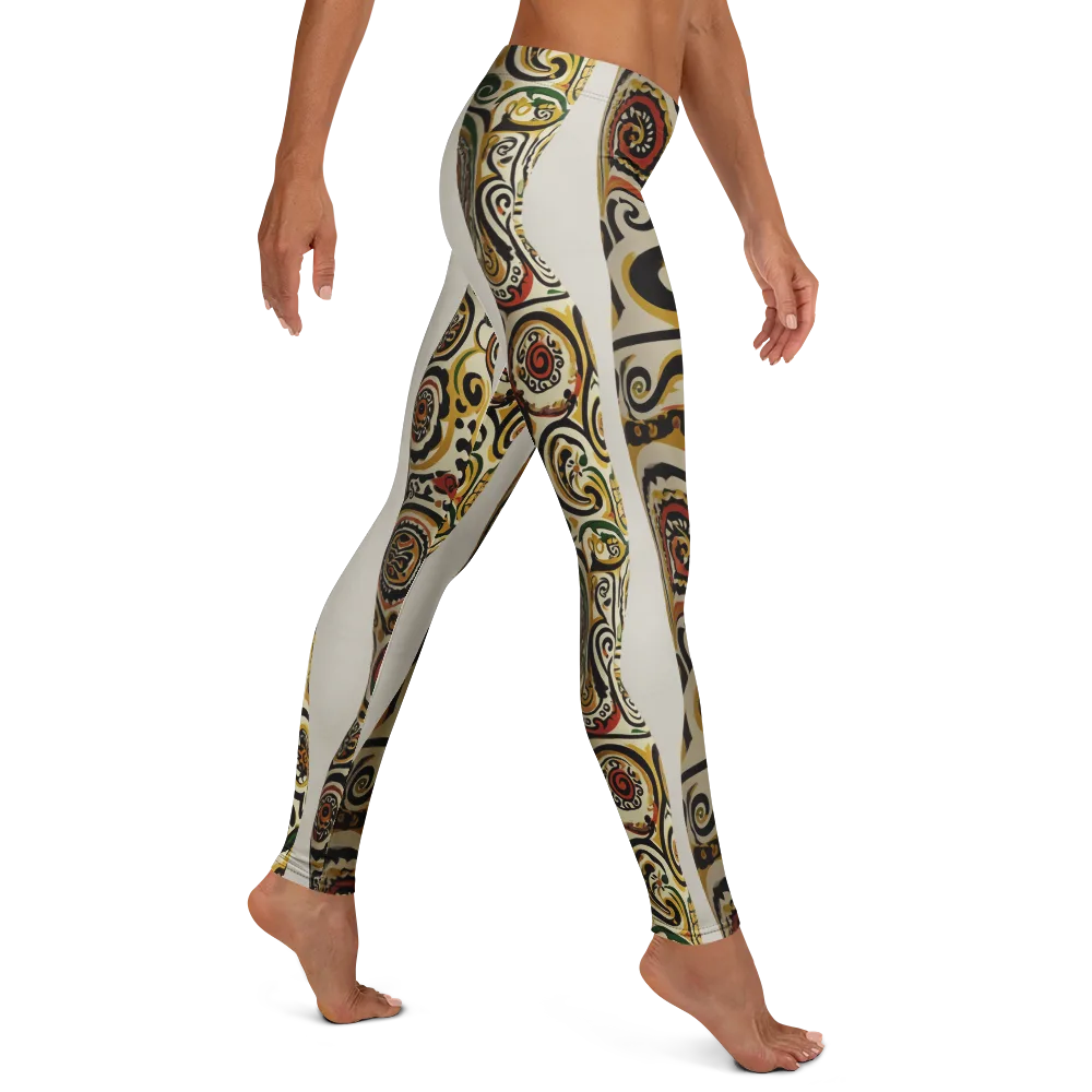 Persian Current on Leggings — Right
