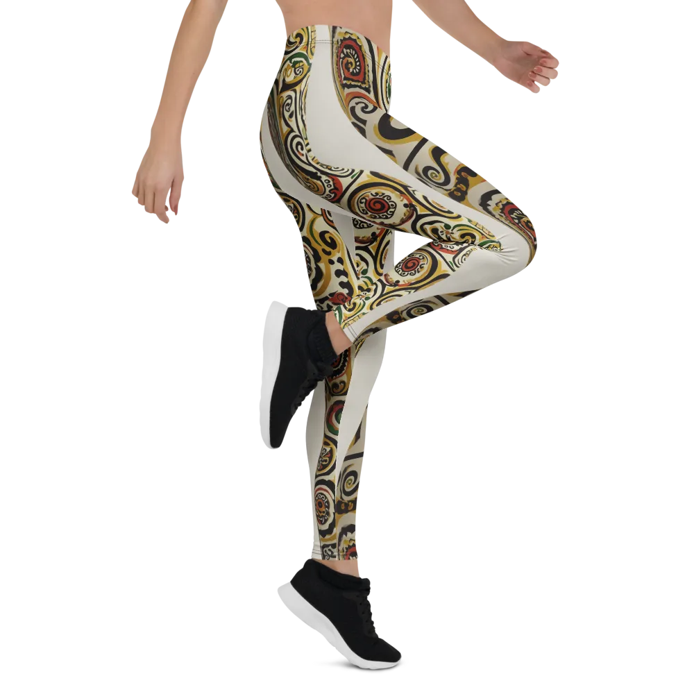 Persian Current on Leggings — Right