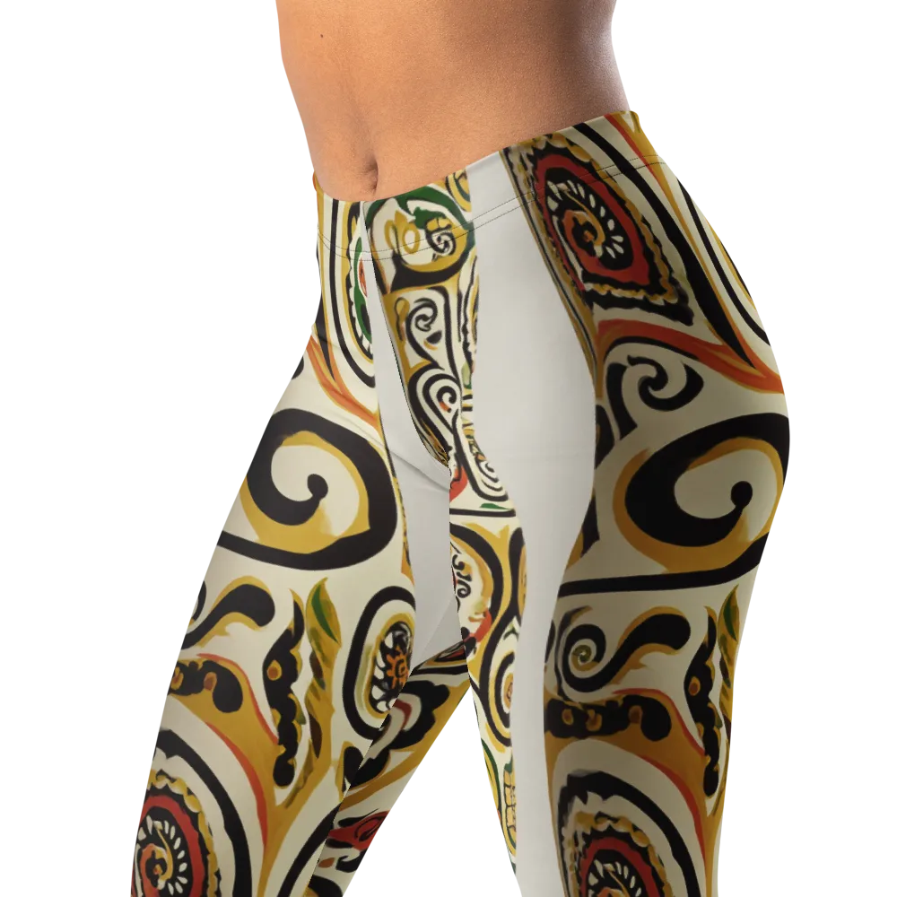 Persian Current on Leggings — Left Front