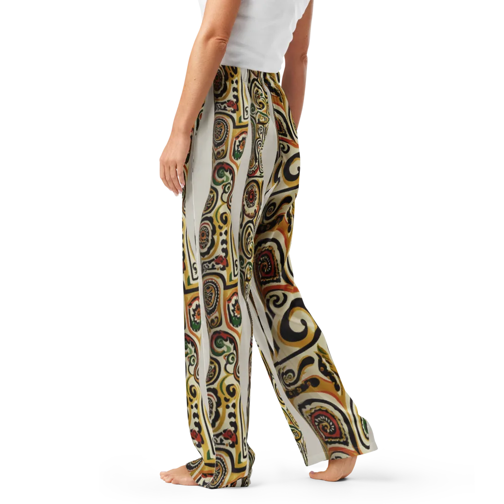 Persian Current on Women's Pajama Pants — Left