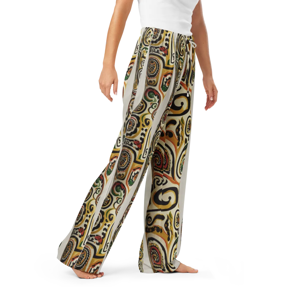 Persian Current on Women's Pajama Pants — Right Front