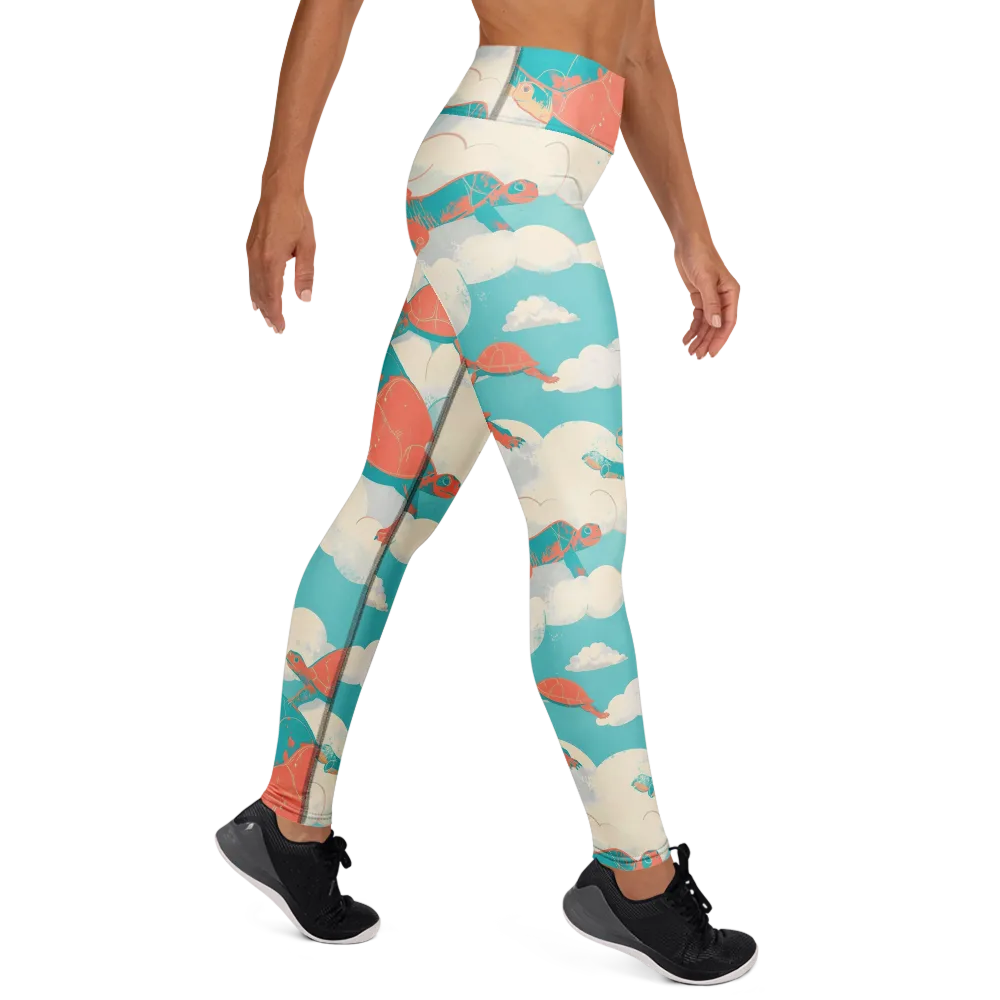 Cloudshell Migration on Yoga Leggings — Right