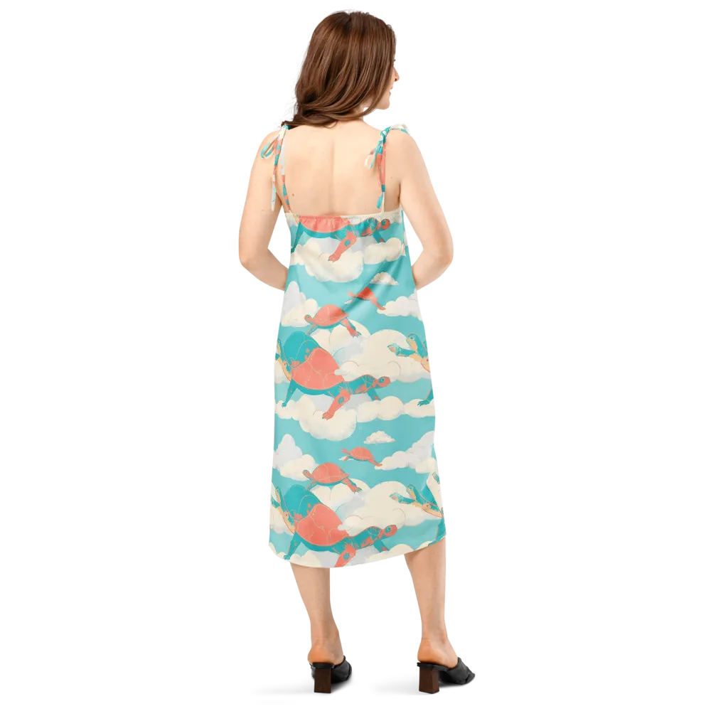 Cloudshell Migration on Slip Dress — Back