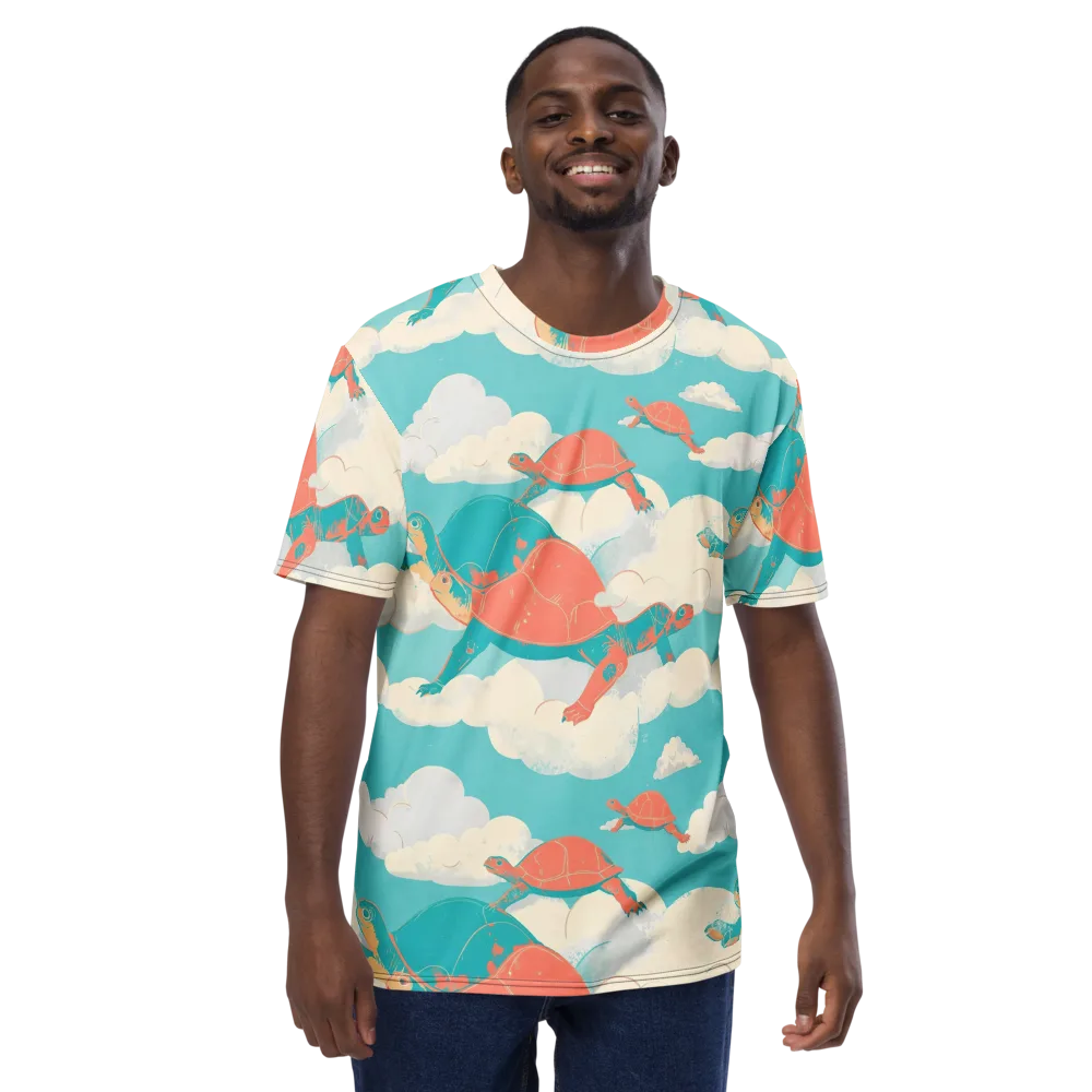 Cloudshell Migration on Men's Crew Neck T-Shirt — Front