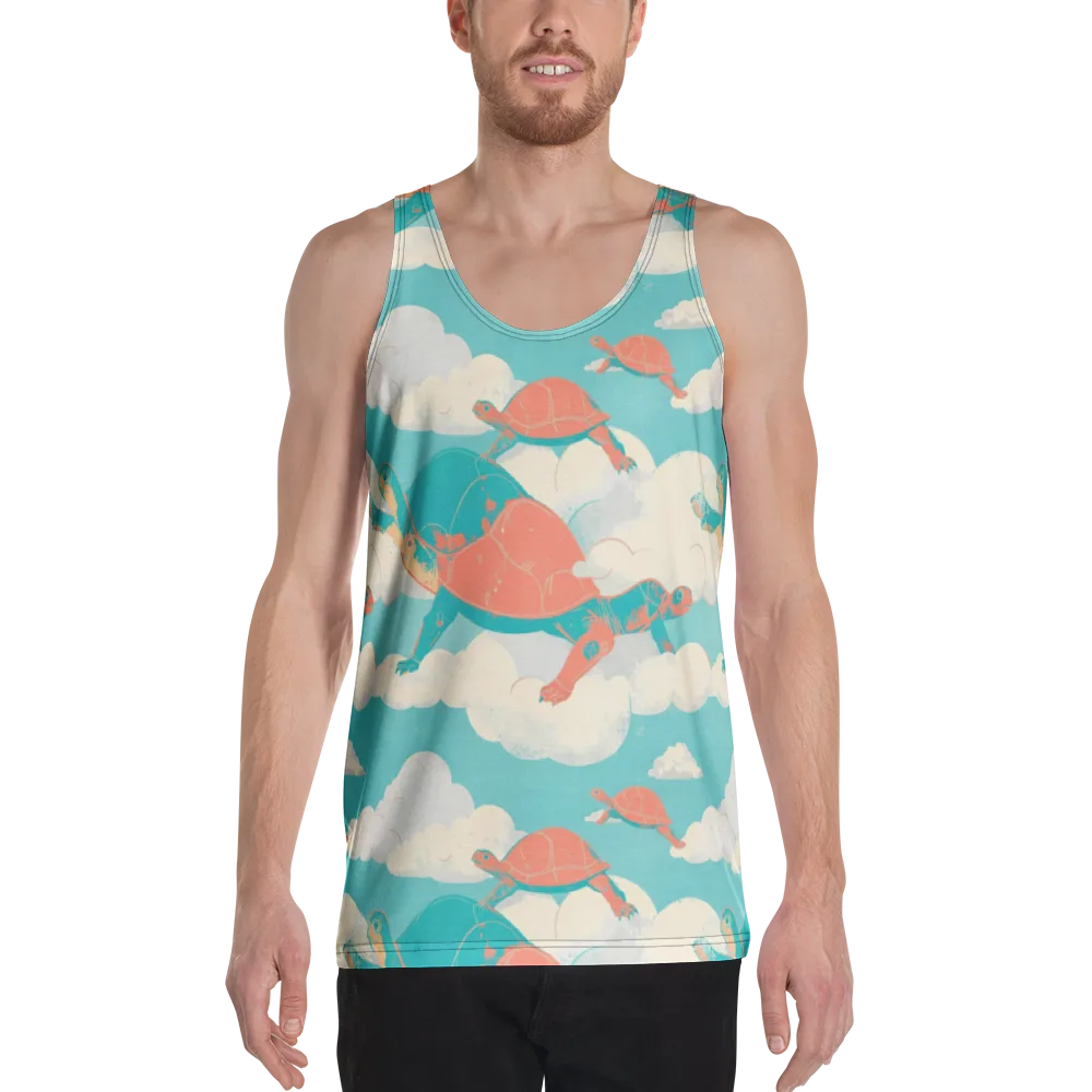 Cloudshell Migration on Men's Tank Top — Front