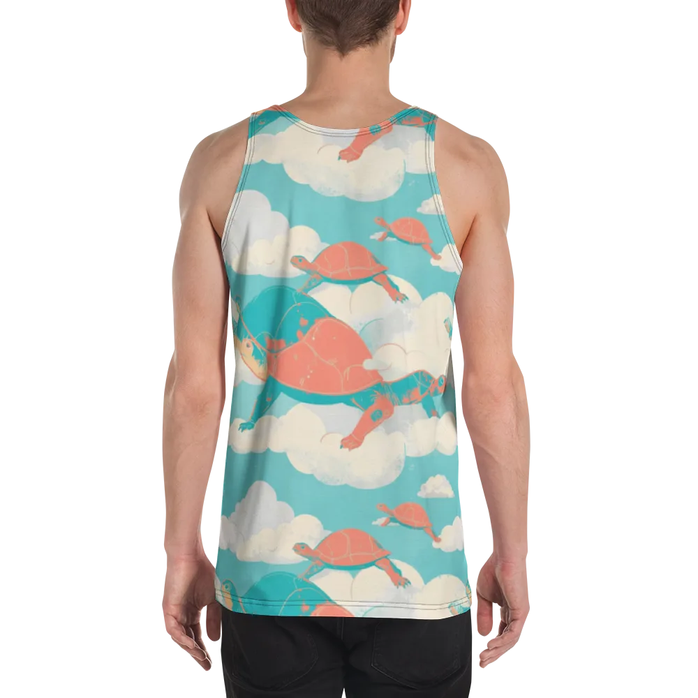 Cloudshell Migration on Men's Tank Top — Back
