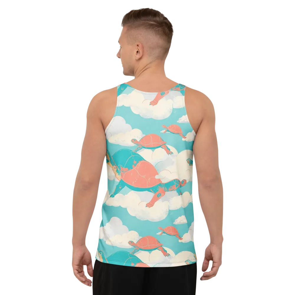 Cloudshell Migration on Men's Tank Top — Back