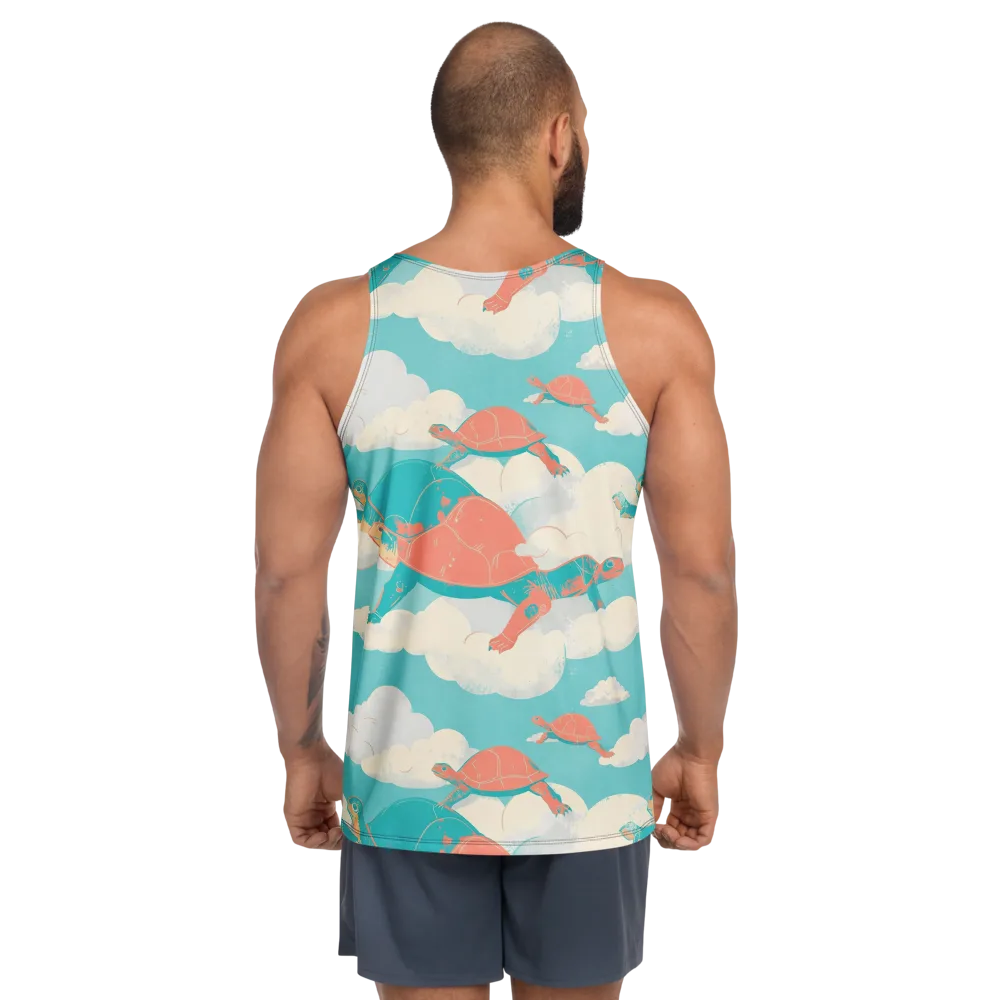 Cloudshell Migration on Men's Tank Top — Back