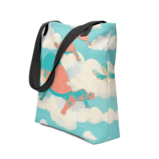 Cloudshell Migration on a Tote Bag