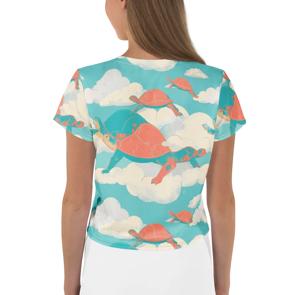 Cloudshell Migration on Crop Tee — Back