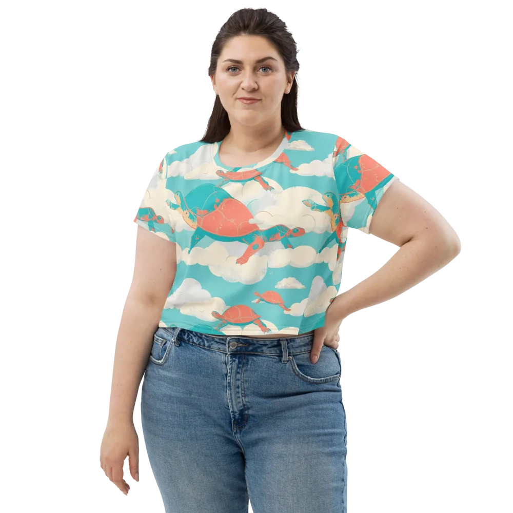 Cloudshell Migration on Crop Tee — Front