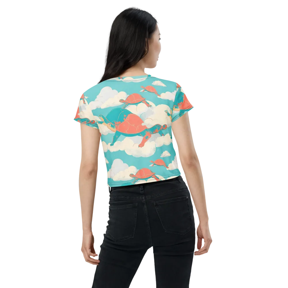 Cloudshell Migration on Crop Tee — Back