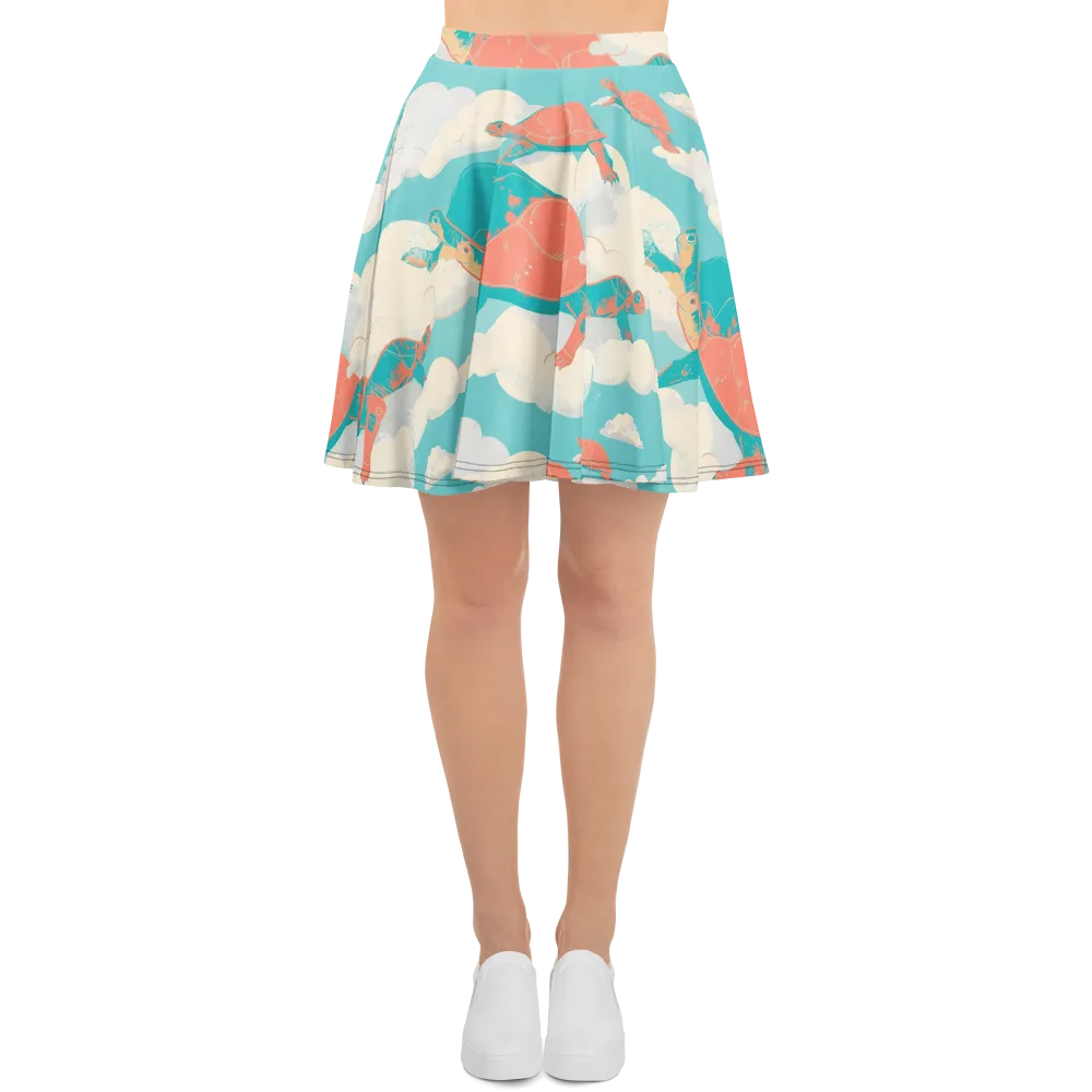 Cloudshell Migration on Skater Skirt — Front