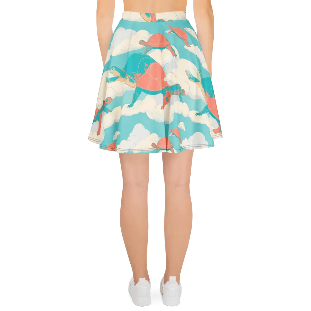 Cloudshell Migration on Skater Skirt — Back