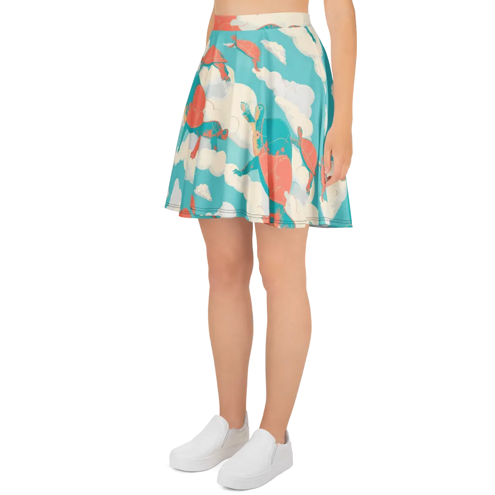 Cloudshell Migration on Skater Skirt — Left