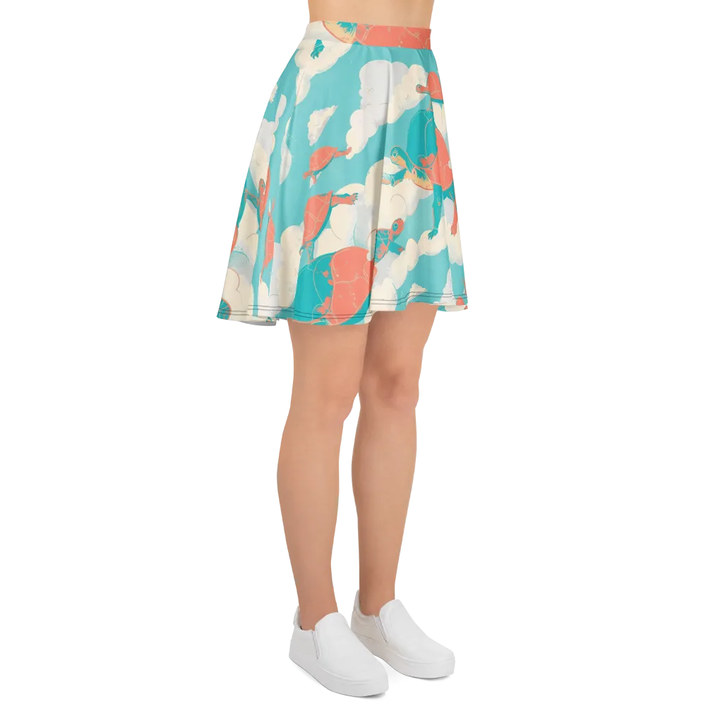 Cloudshell Migration on Skater Skirt — Right