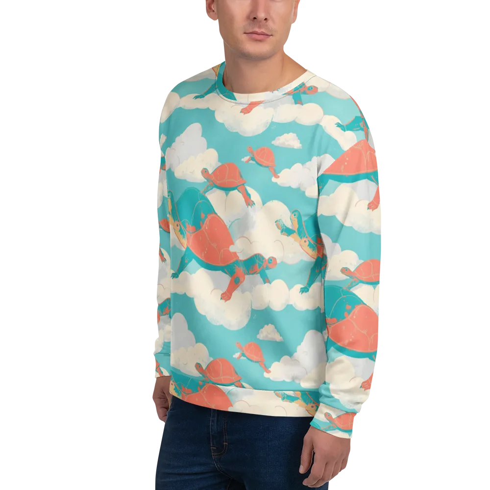 Cloudshell Migration on Sweatshirt — Left Front