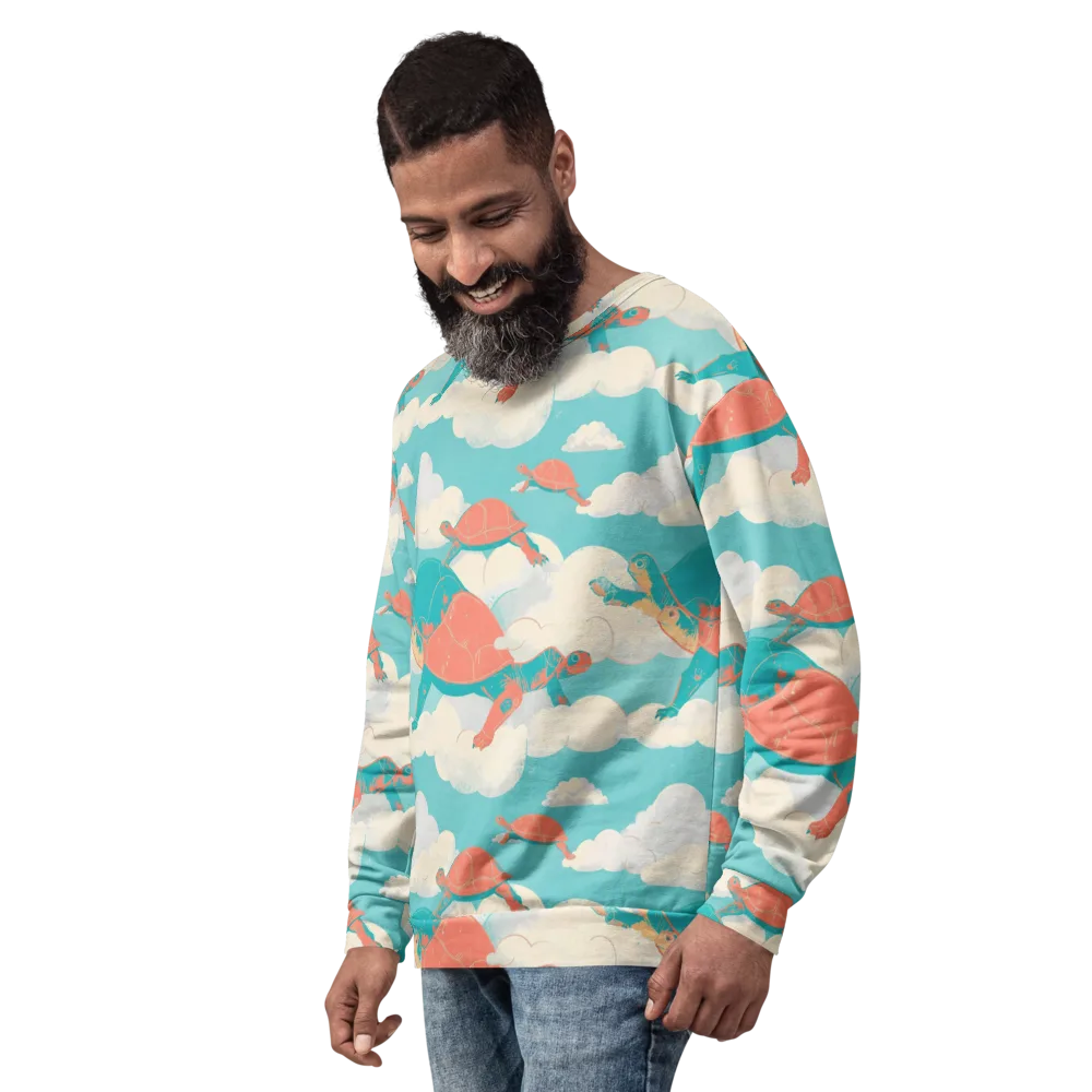 Cloudshell Migration on Sweatshirt — Left Front