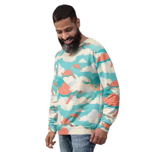 Cloudshell Migration on a Sweatshirt