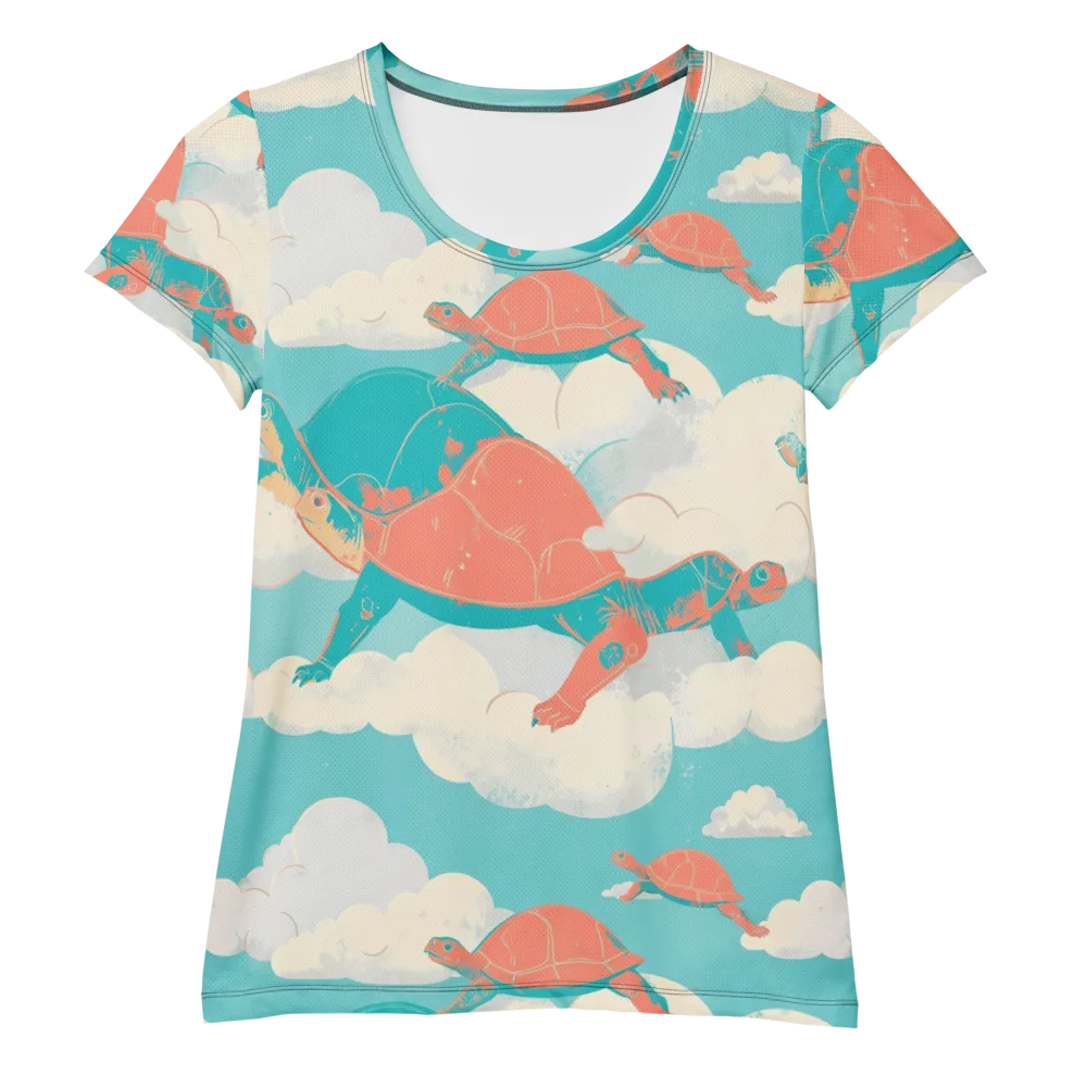 Cloudshell Migration on Women's Athletic T-Shirt — Front