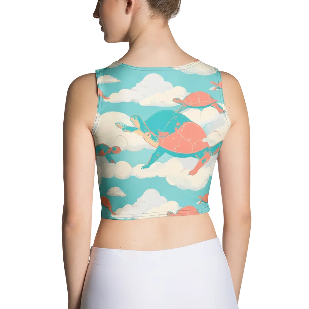 Cloudshell Migration on Crop Top — Back