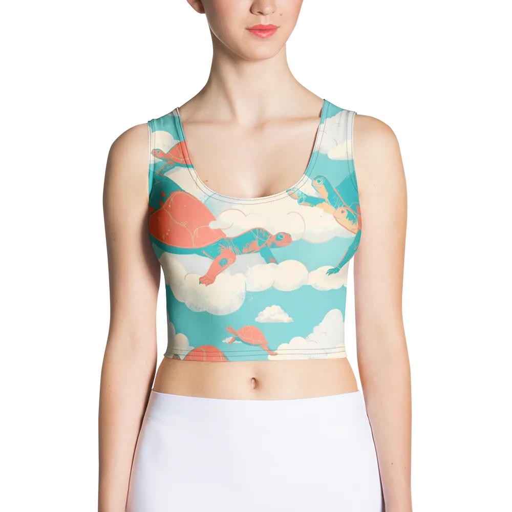 Cloudshell Migration on Crop Top — Front