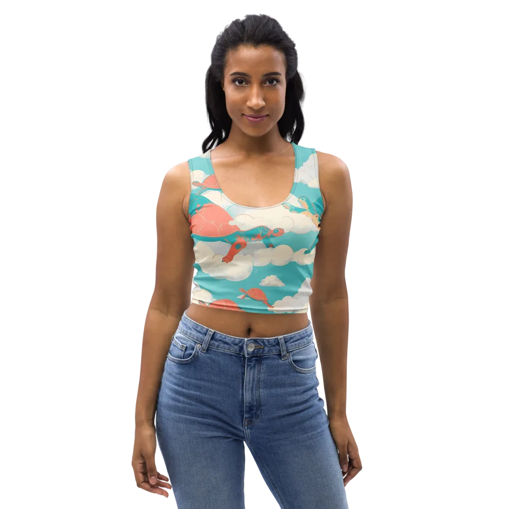 Cloudshell Migration on Crop Top — Front
