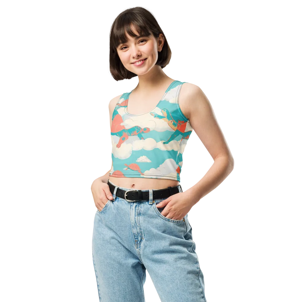 Cloudshell Migration on Crop Top — Front
