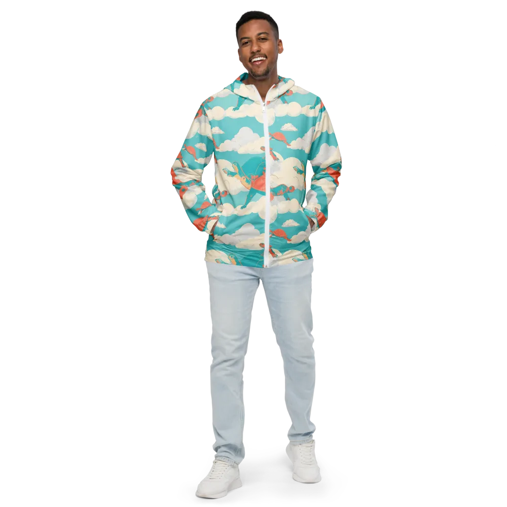 Cloudshell Migration on Men's Windbreaker — Front