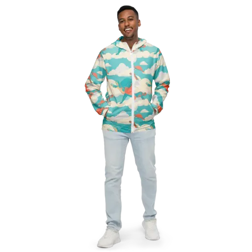 Cloudshell Migration on a Men's Windbreaker