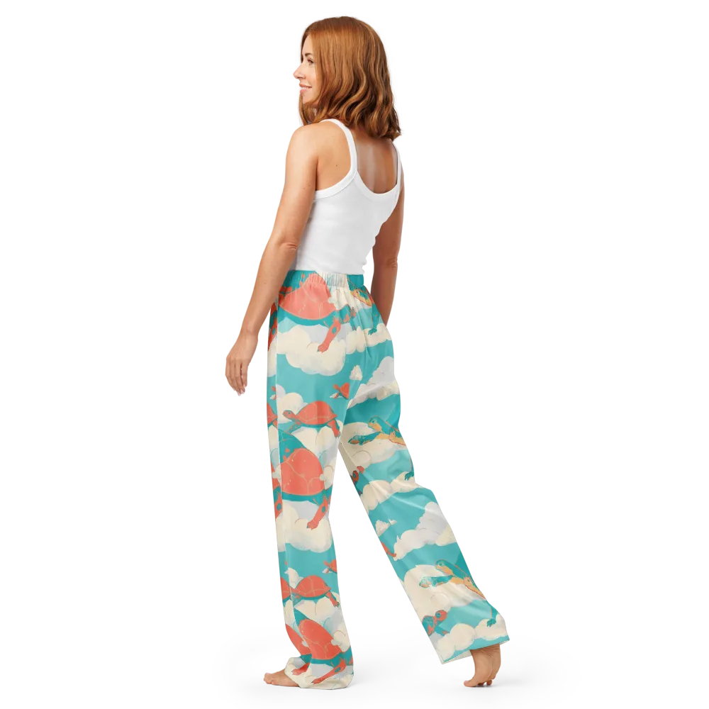 Cloudshell Migration on Women's Pajama Pants — Back
