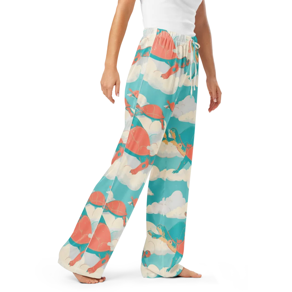 Cloudshell Migration on Women's Pajama Pants — Right Front