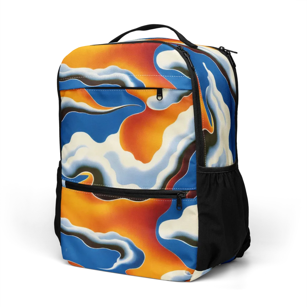 Cobalt Cloudbreak on Utility Backpack — Left Front